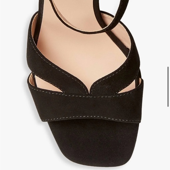 Kate Spade Black Suede Platform Sandals 9 - Picture 12 of 13